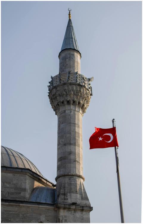 Turkish Mosque Minaret National