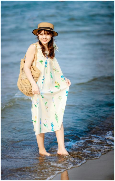 Woman Enjoying Sunny Day