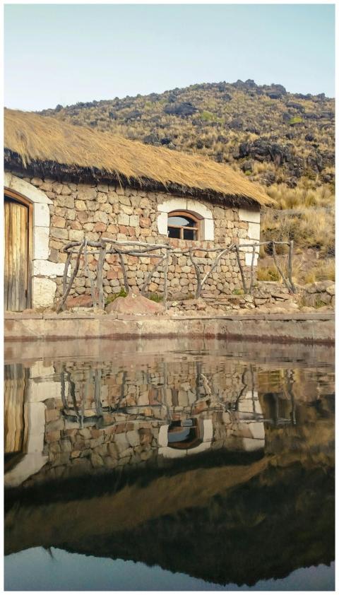 Free stock photo of agua, aguas termales, altura