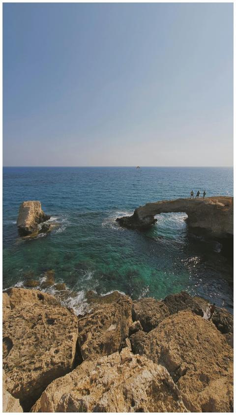 Natural Rock Arch Cyprus