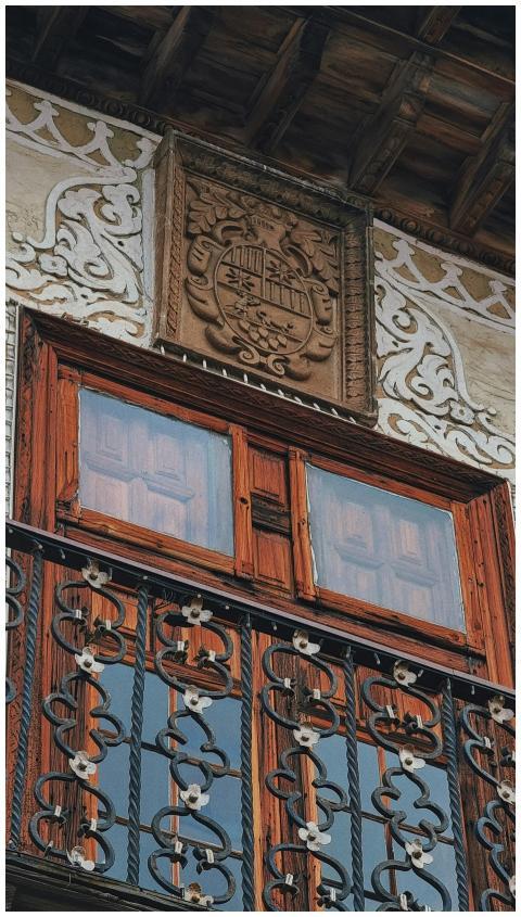 Historical balcony in La Orotava