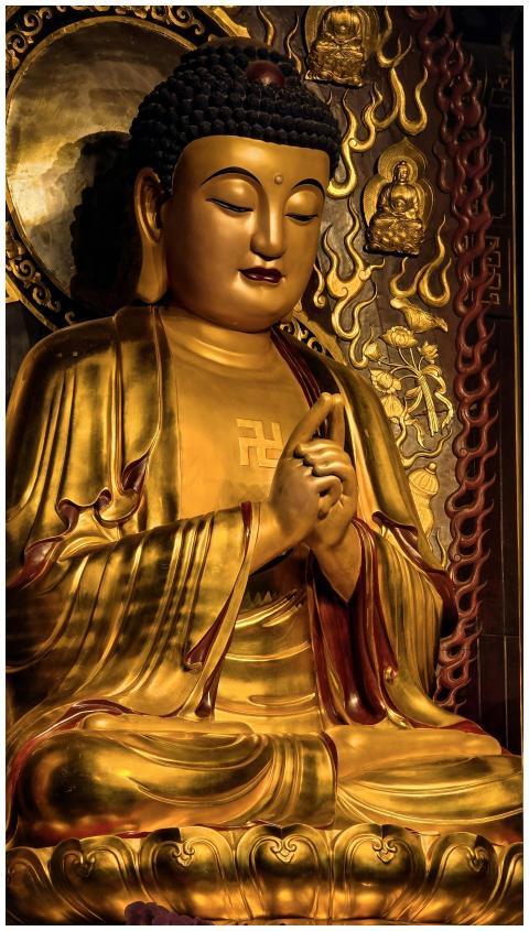 Golden Buddha Statue Xi