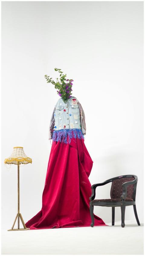 Quirky Anthropomorphic Art Installation