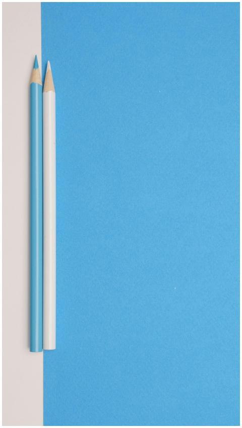 Simple minimalist image featuring blue and white p