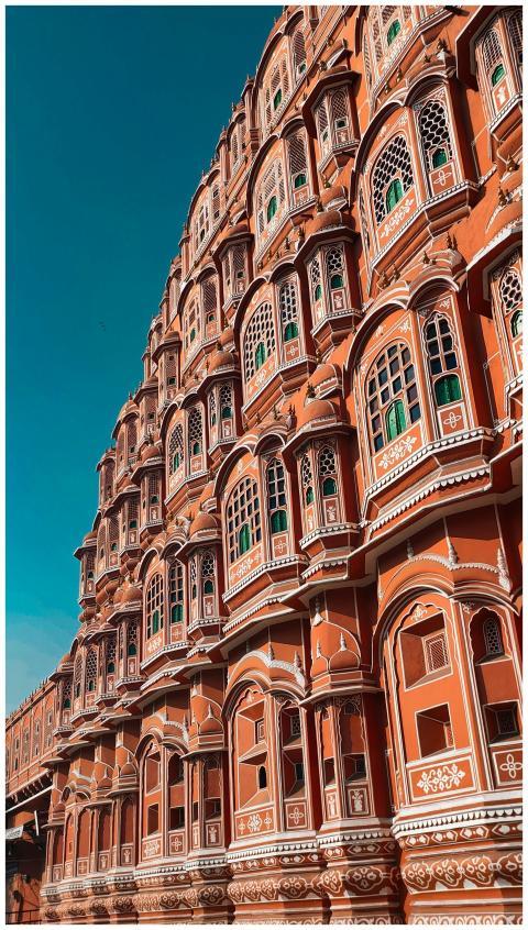 Capture of the stunning Mughal architecture of Haw