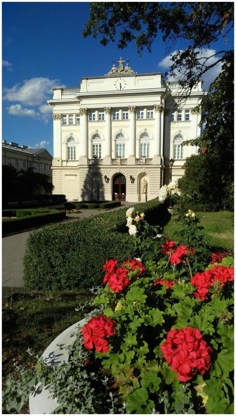Elegant historical building at the University of W