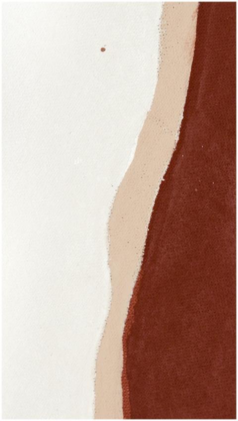 Minimalist abstract watercolor painting with earth