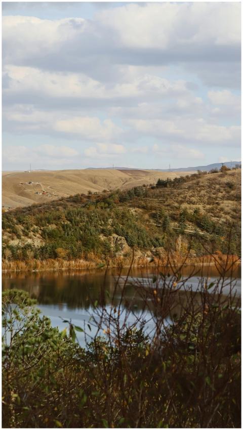Scenic Landscape Lake Ankara