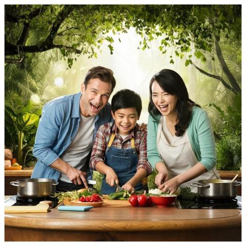 Family Nature Mother Together