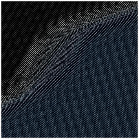 Dynamic abstract pattern featuring undulating geom