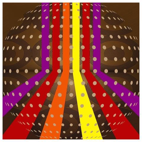 Lines Dote Circles Background