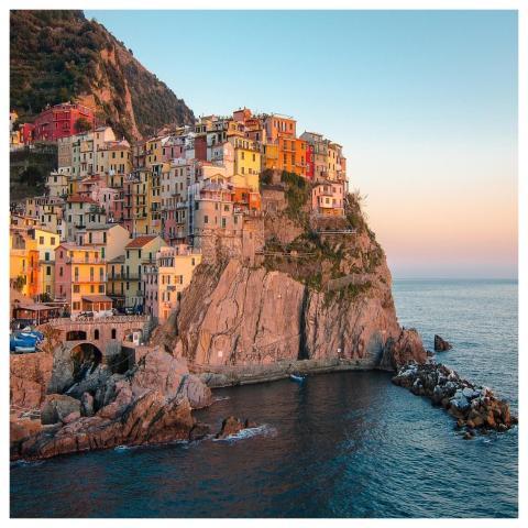 Cinque Terre Italy Coast Nature