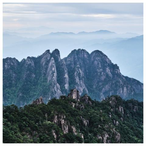 Huangshan Nature Mountain China