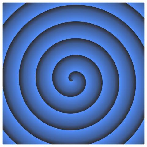 Gradient Background Swirl Circle