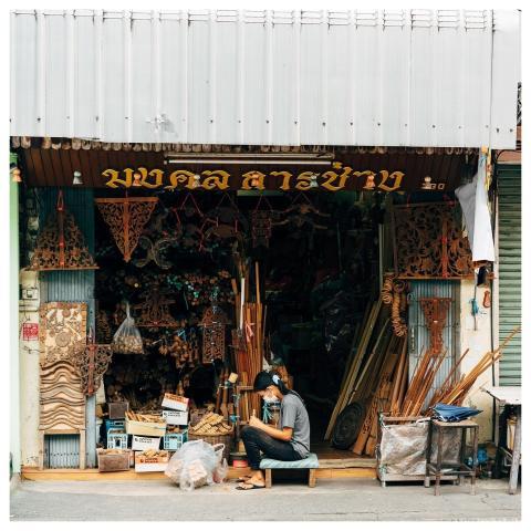 Seller Wood Thai Thailand