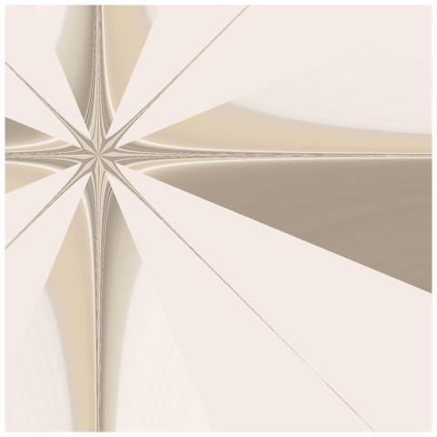 Elegant abstract geometric star design with soft n