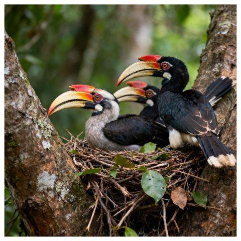 Birds Nature Wildlife Nest