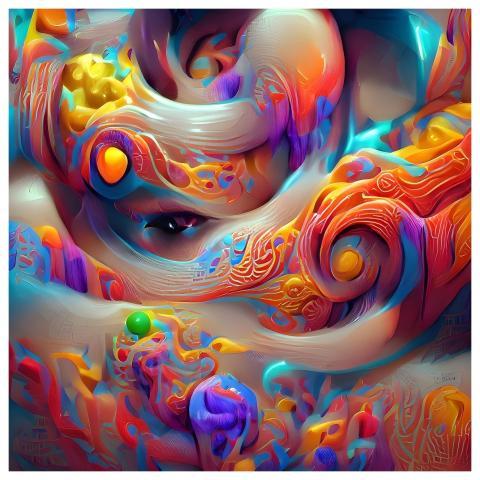 Swirl Colors Art Ai Art