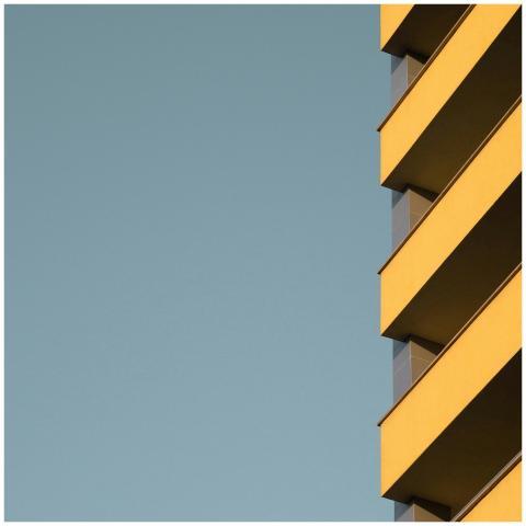 Modern Minimalist Building Facade