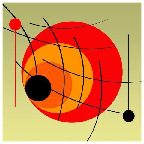 Circles Lines Beautiful Wallpaper Dots