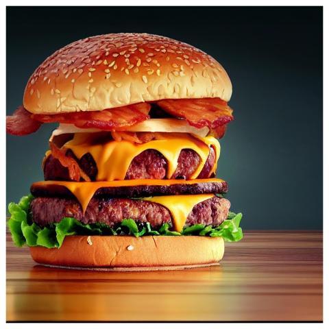 Burger Hamburger Double Patty Burger Meat