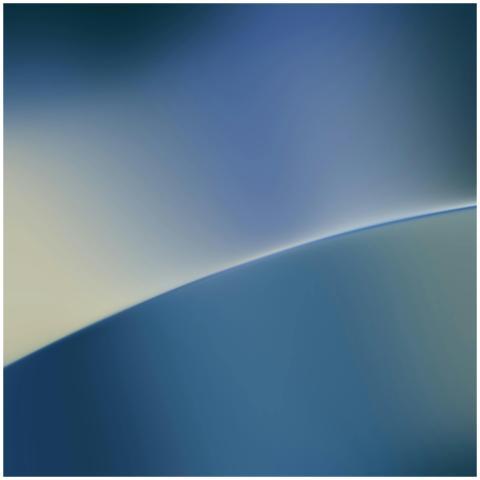 Smooth abstract gradient with harmonious blue tone