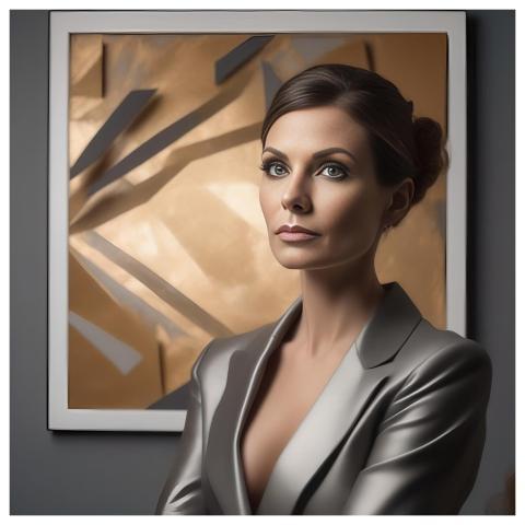 Ai Generated Woman Make Up Stylish