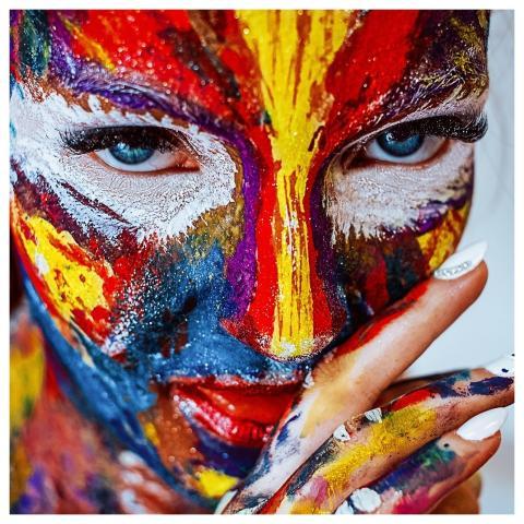 Paint Makeup Girl Cosmetics