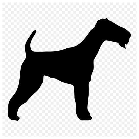 Airedale dog png sticker animal