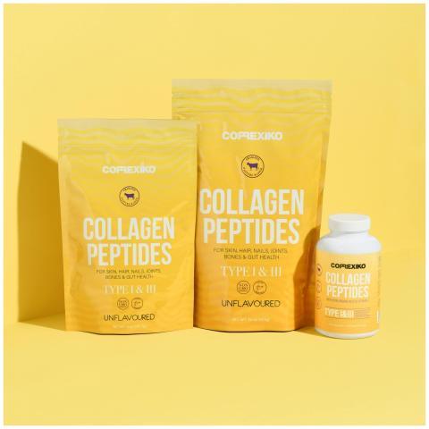 Showcase of Correxiko collagen peptides with vibra