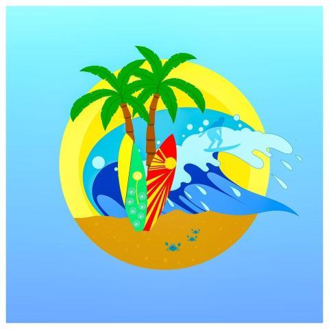 Surfboards Nature Surf Sport