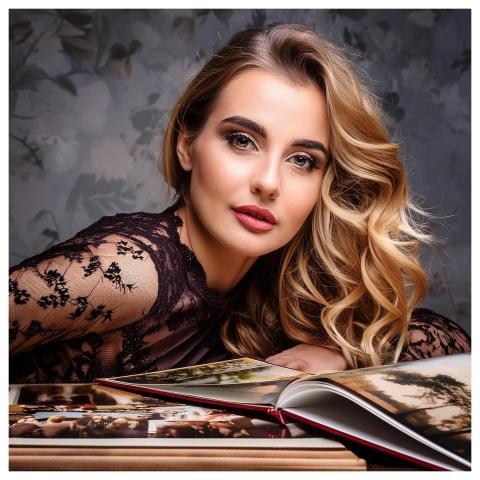 Ai Generated Woman Model Pose