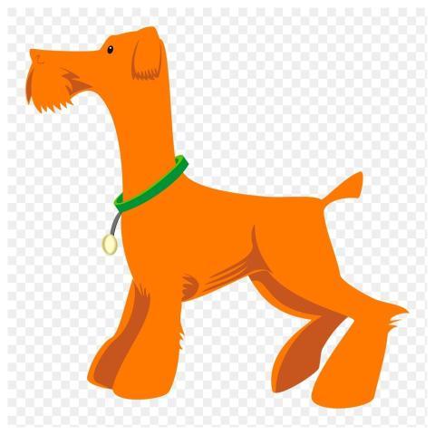 Dog png sticker, animal illustration