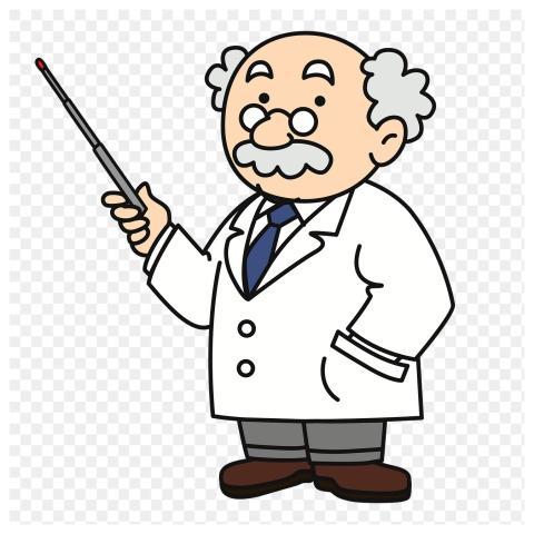 Scientist png sticker education illustration