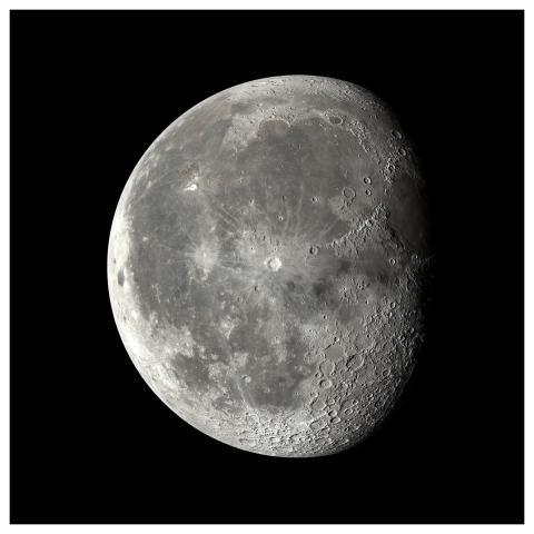 Moon Crater Craters Space