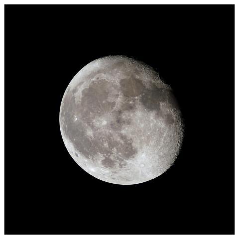 Moon Lunar Craters Space Moonlight