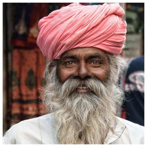Man India Hindu Portrait