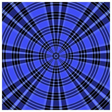 Background Circles Illusion Plaid