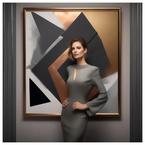 Ai Generated Woman Make Up Stylish