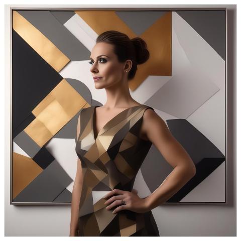 Ai Generated Woman Make Up Stylish