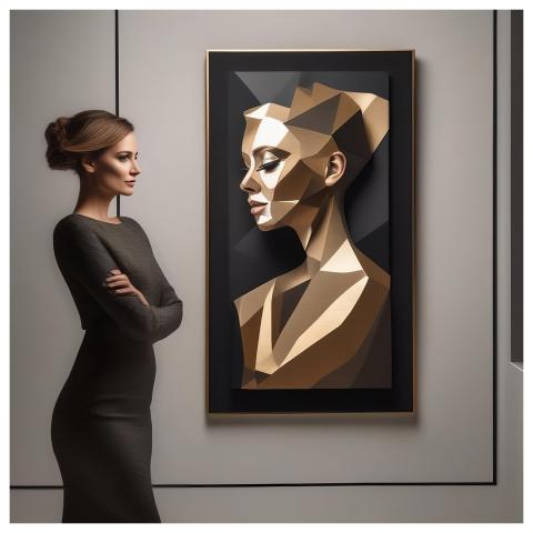 Ai Generated Woman Make Up Stylish