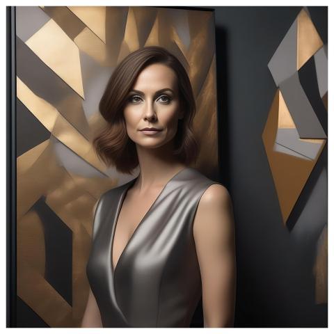 Ai Generated Woman Make Up Stylish