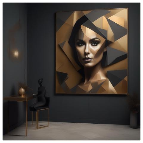 Ai Generated Woman Make Up Stylish