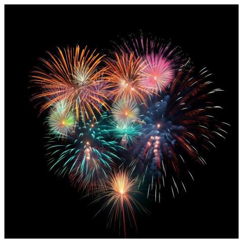 New Year Holiday Celebration Background