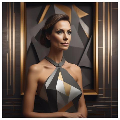 Ai Generated Woman Make Up Stylish