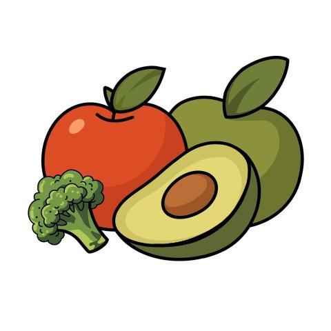 Food Healthy Fruit Vegetables