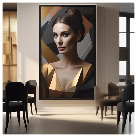 Ai Generated Woman Make Up Stylish