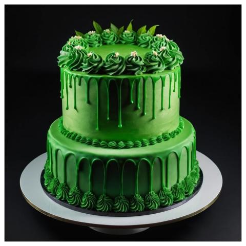 Birthday Cake Cake Green Cake Wedding Cake