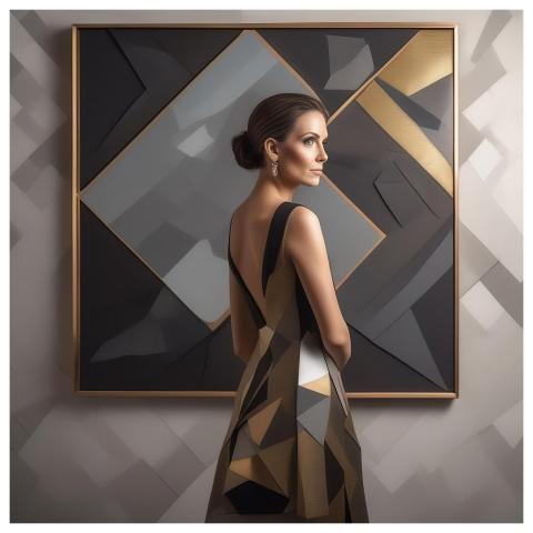 Ai Generated Woman Make Up Stylish