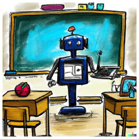 Ai Generated Robot Android Class
